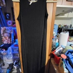 Sleeveless Black Maxi Dress - Easy Everyday Staple